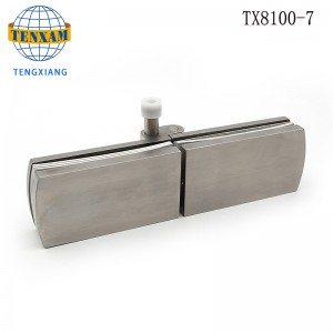 Speciální typ 180 stupňů dlouhý koupelnový klip hotelový koupelna koupelna skleněné dveře závěsu sprcha