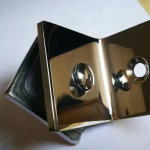 90 stupňů sprcha s koupelna skleněné dveře čtvercový klip